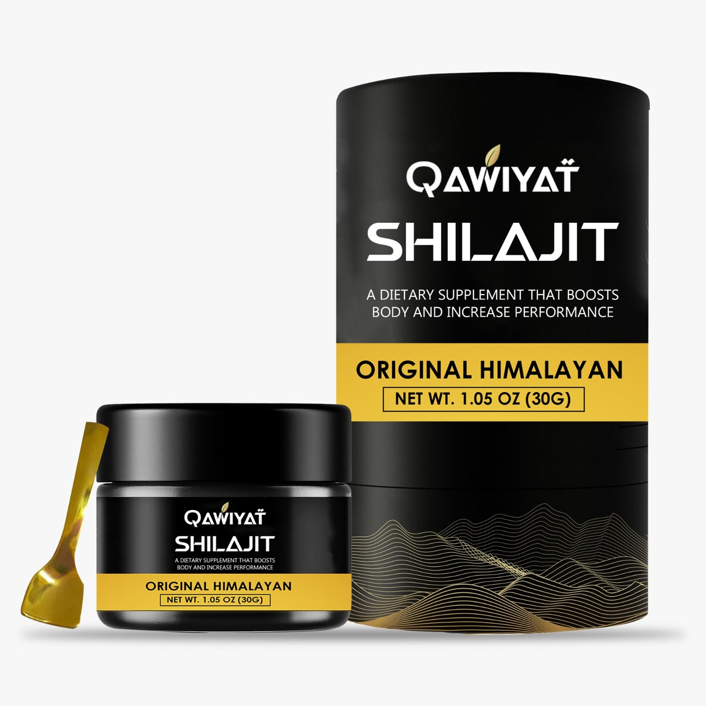 Qawiyat ™ - Pure Organic Shilajit Resin (30g)